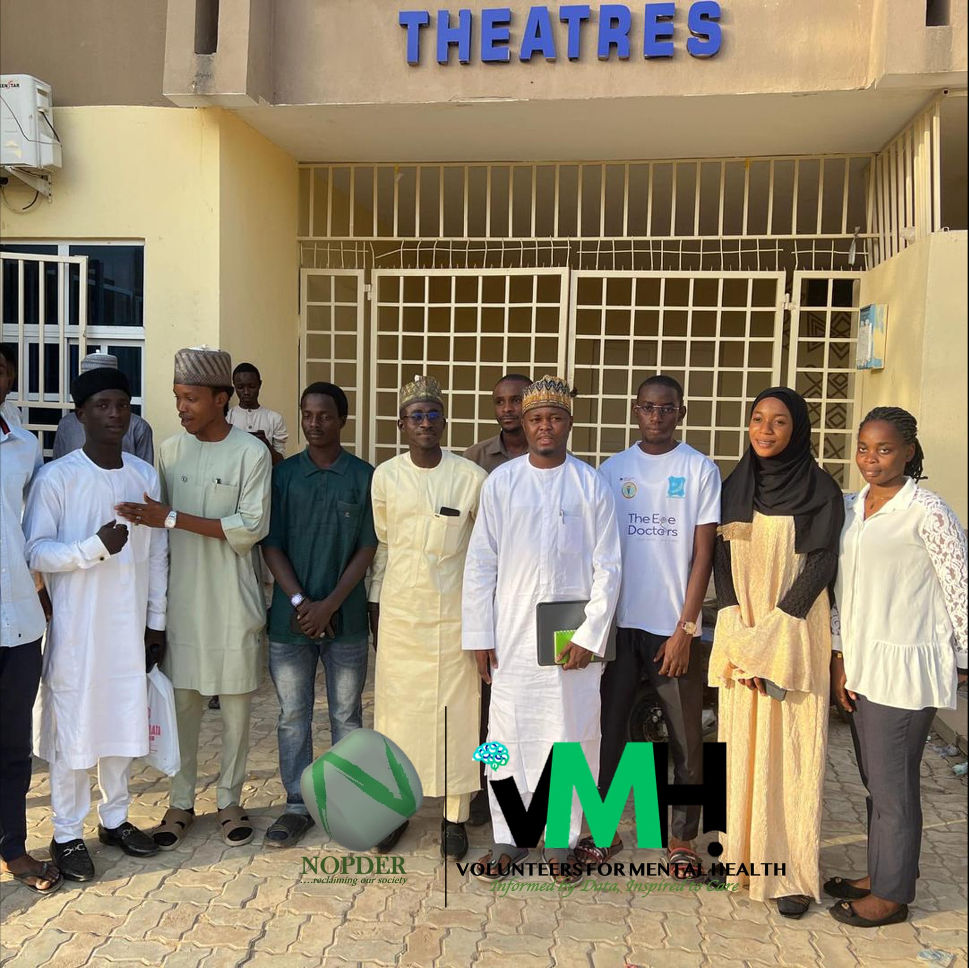 NOPDERVMH volunteers at a community awareness session